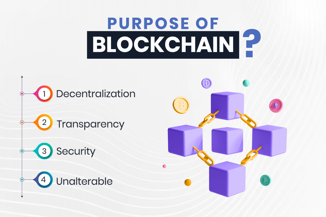Know the main purpose of the origin of blockchain.
